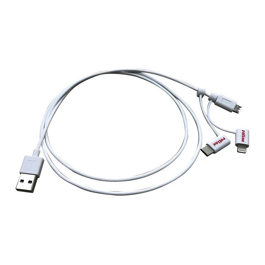 Roline USB-Kabel 1m weiß