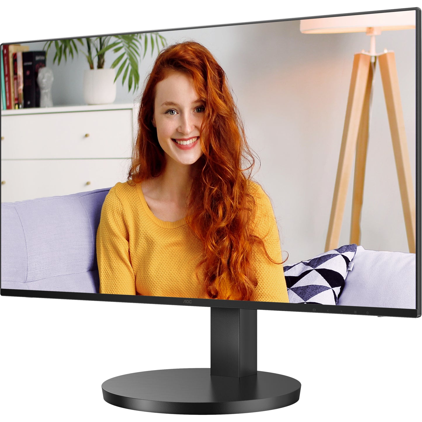 61cm/24" (1920x1080) AOC Basic-line 24B3CF2 16:9 FHD IPS 1ms 100Hz HDMI USB-C Speaker Black