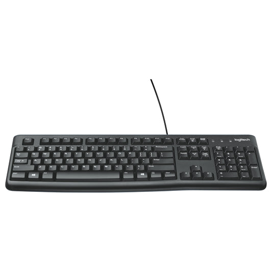 Logitech K120 USB Black QWERTY US