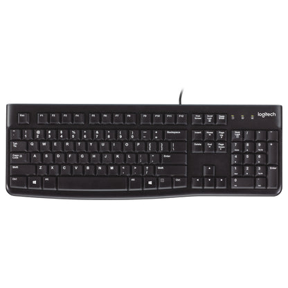 Logitech K120 USB Black QWERTY US