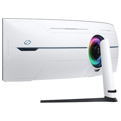 144cm/57" (7680x2160) Samsung Odyssey Neo G9 S57CG952NU 32:9 Dual UHD HDR1000 Curved 1ms 240Hz HDMI DP USB Black/White