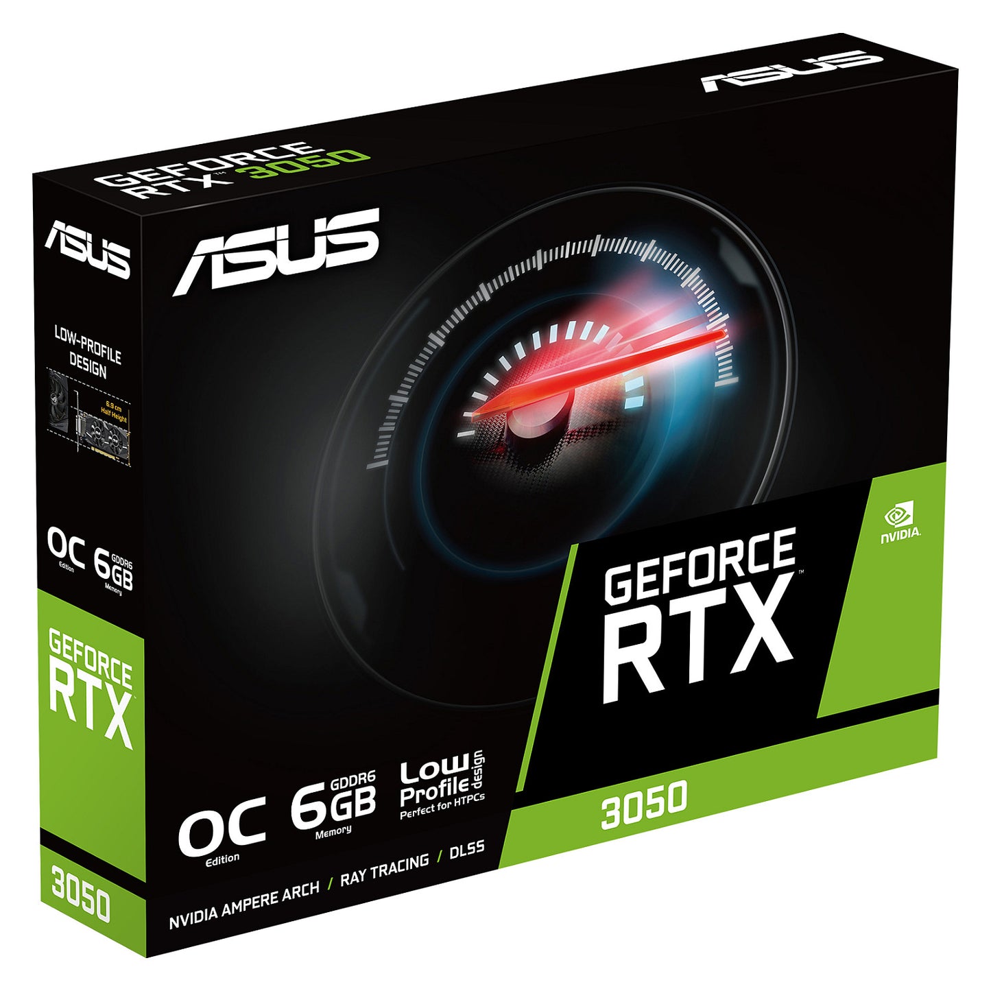 RTX 3050 6GB ASUS LP BRK OC GDDR6 VGA-RTX3050-O6G