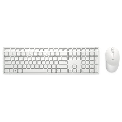 Dell Pro KM5221W - Tastatur-und-Maus-Set - kabellos white QWERTZ DE
