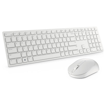 Dell Pro KM5221W - Tastatur-und-Maus-Set - kabellos white QWERTZ DE