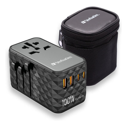 Verbatim UTA-06 100W Universal Reise Ladeadapter GaN III
