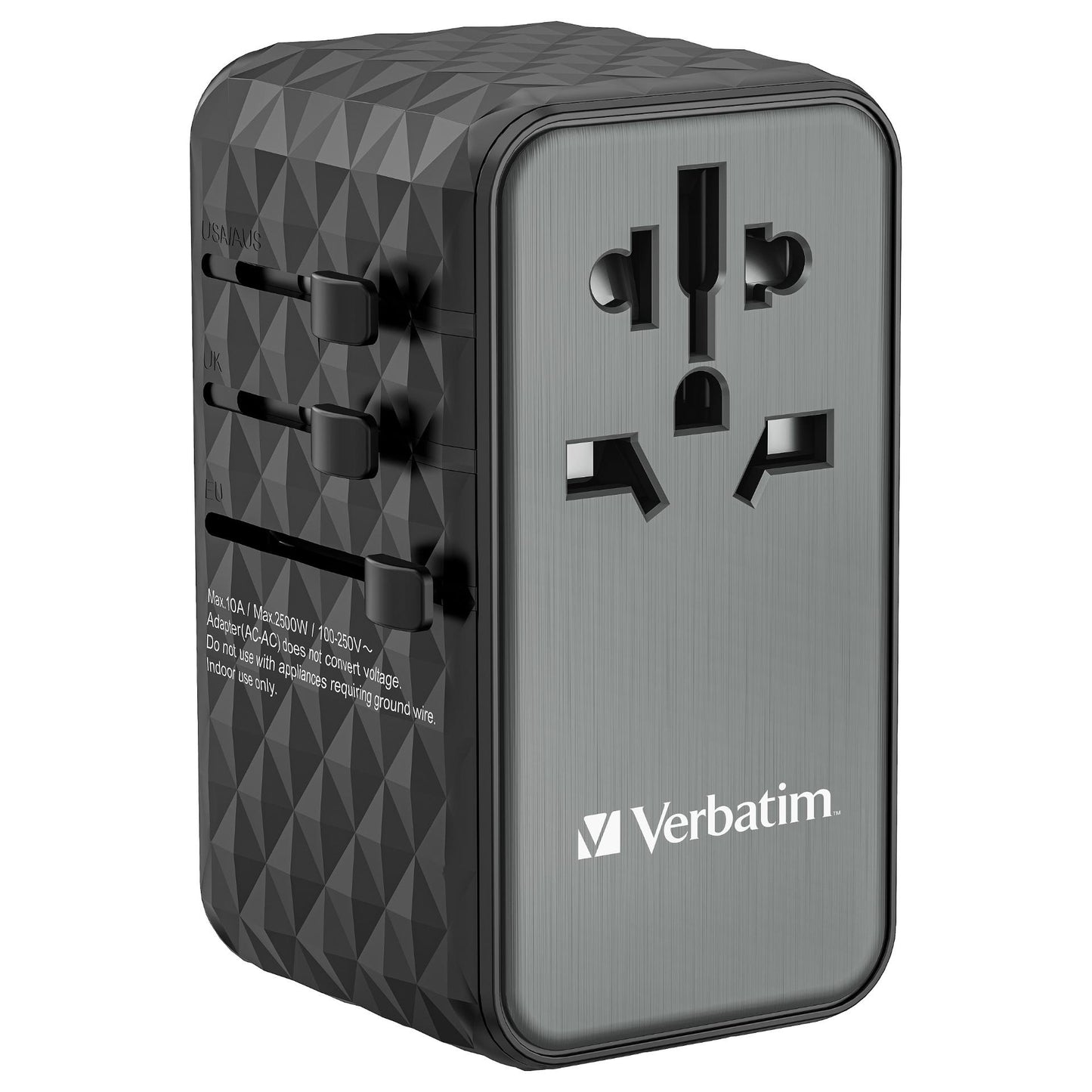 Verbatim UTA-06 100W Universal Reise Ladeadapter GaN III