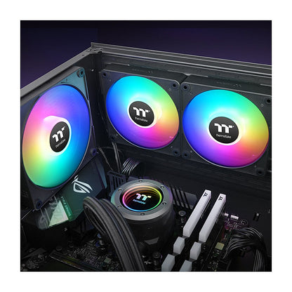 120mm Thermaltake CT120 EX ARGB Sync PC Cooling Fan 3 Pack