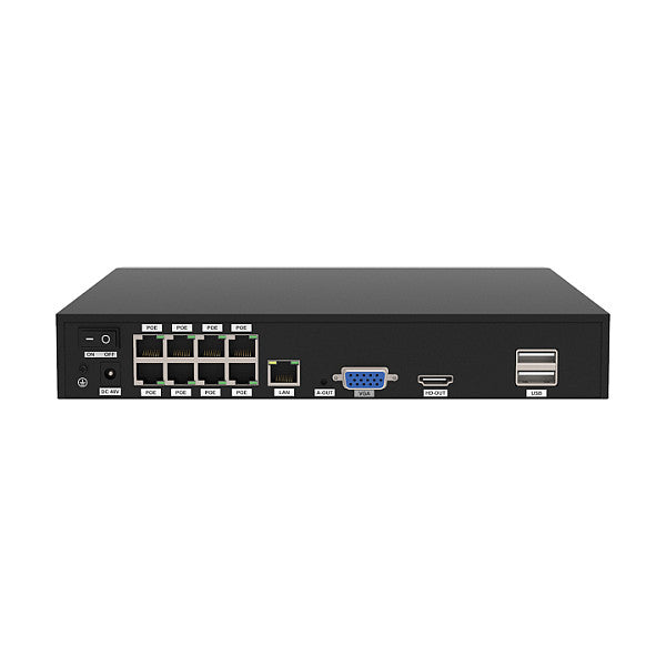FOSCAM FN9108E-B4-2T Überwachungskameraset 4 Kameras mit Recorder Weiß