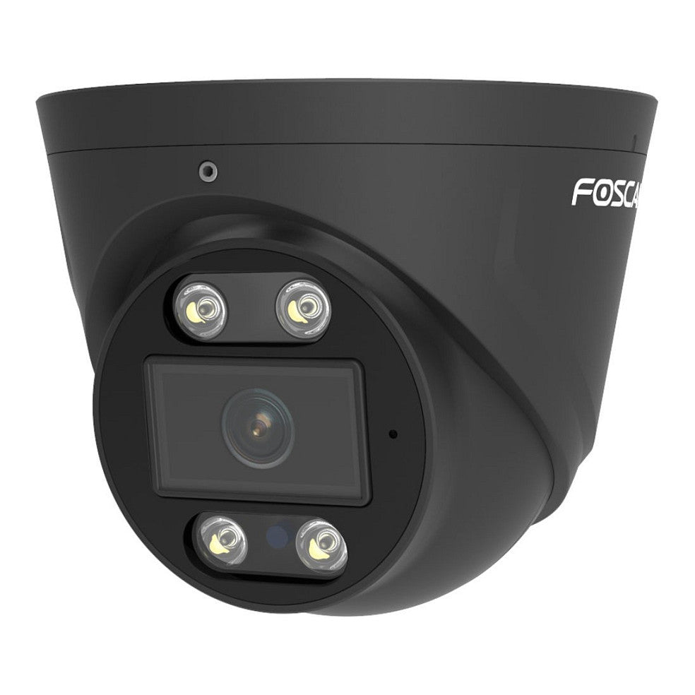 FOSCAM FN9108E-T4-2T Überwachungskameraset 4 Kameras mit Recorder Schwarz