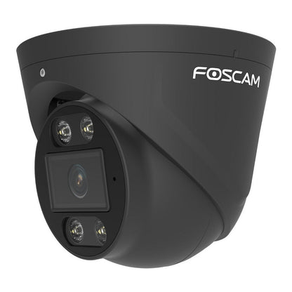 FOSCAM FN9108E-T4-2T Überwachungskameraset 4 Kameras mit Recorder Schwarz