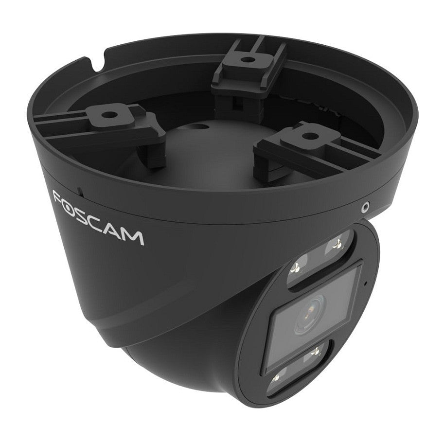 FOSCAM FN9108E-T4-2T Überwachungskameraset 4 Kameras mit Recorder Schwarz
