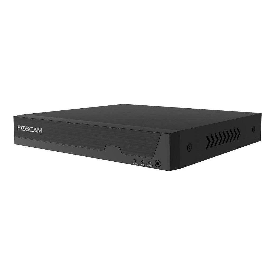 FOSCAM FN9108E-T4-2T Überwachungskameraset 4 Kameras mit Recorder Schwarz