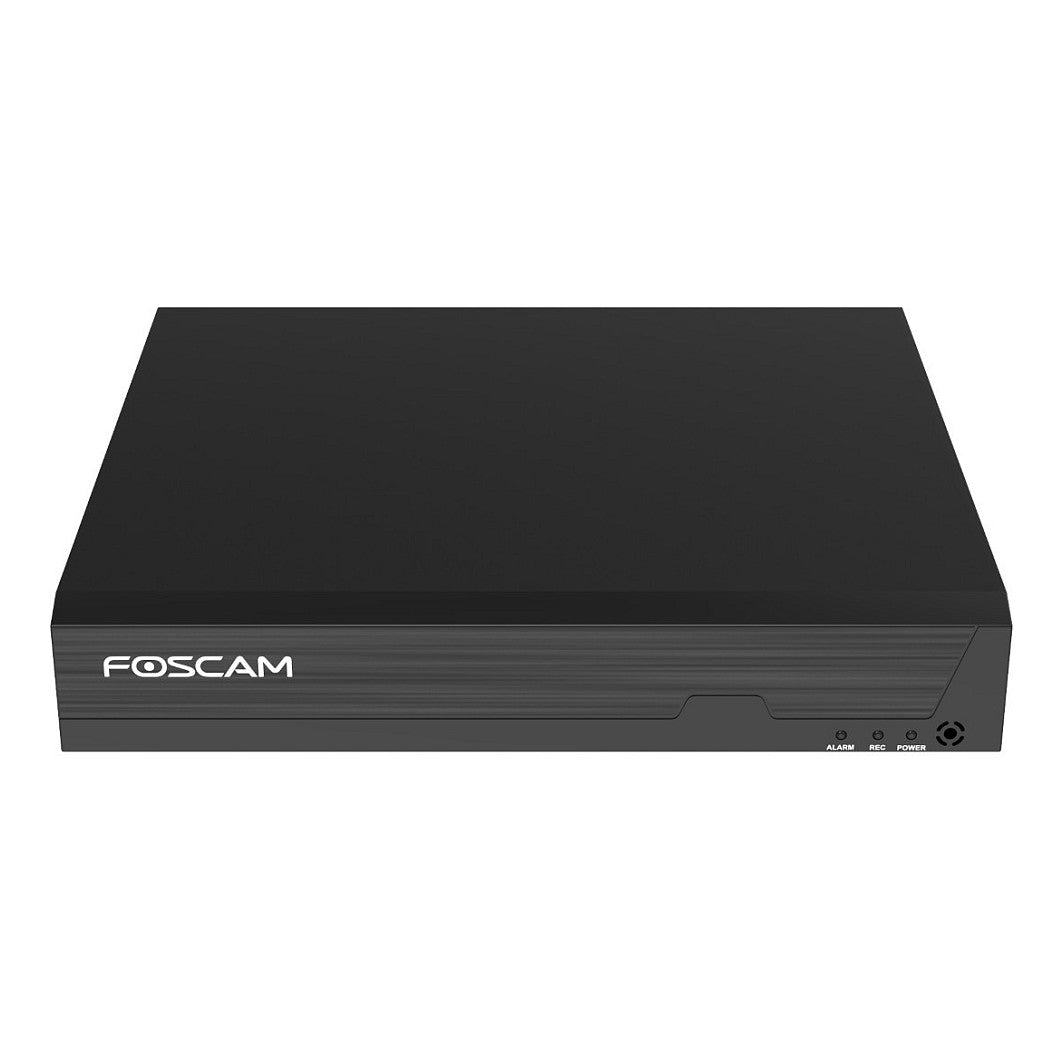 FOSCAM FN9108E-T4-2T Überwachungskameraset 4 Kameras mit Recorder Schwarz
