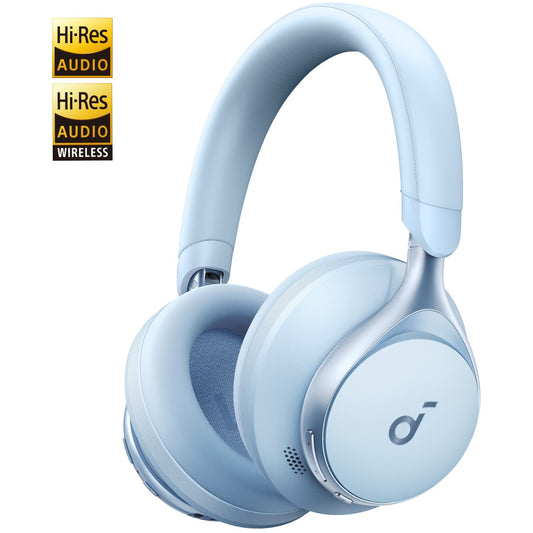 Anker Soundcore Space One Over-Ear Headphones blue