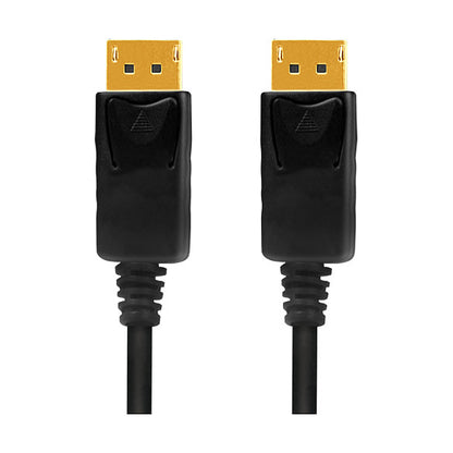 LogiLink DisplayPort 1.2 (ST-ST) 2m Anschlusskabel 4K 60Hz Schwarz