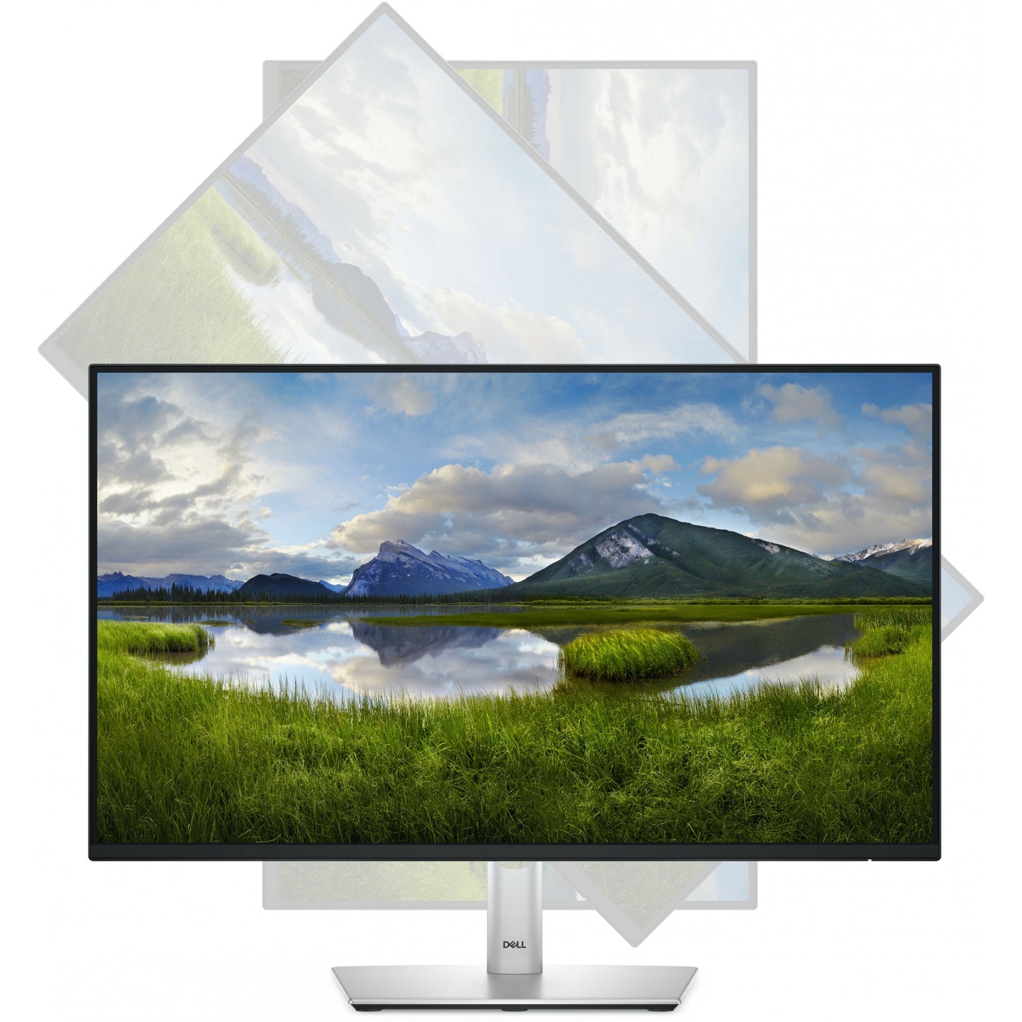 60,47cm/23,8" (1920x1080) Dell P2425HE 16:9 FHD IPS 5ms 100Hz HDMI DP USB-C RJ45 Black/Silver