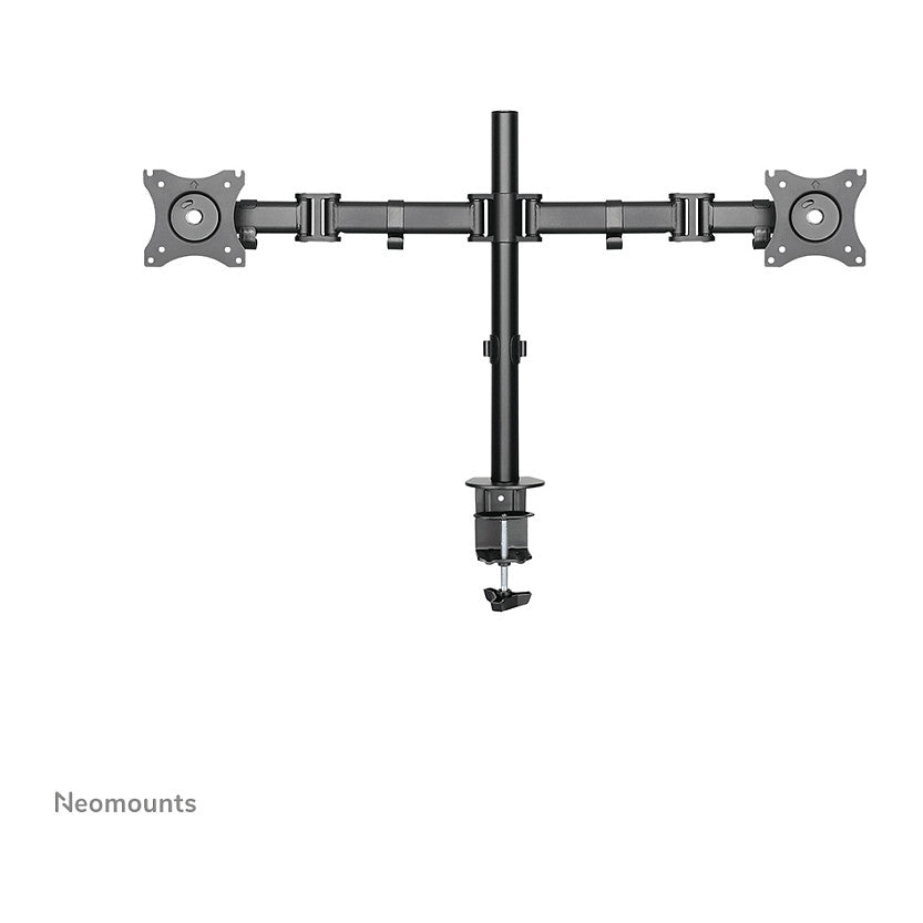 Neomounts Tischhalterung für 2 LCD-Display (10"-27") vollbeweglich - Schwarz
