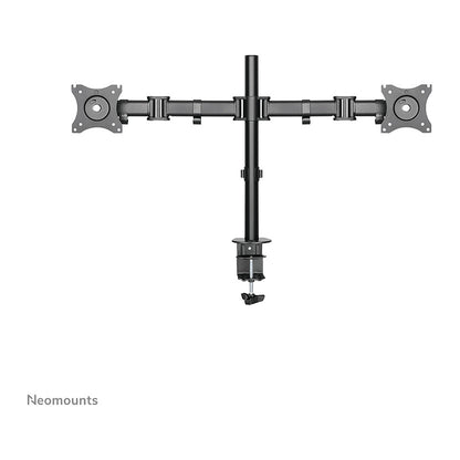 Neomounts Tischhalterung für 2 LCD-Display (10"-27") vollbeweglich - Schwarz