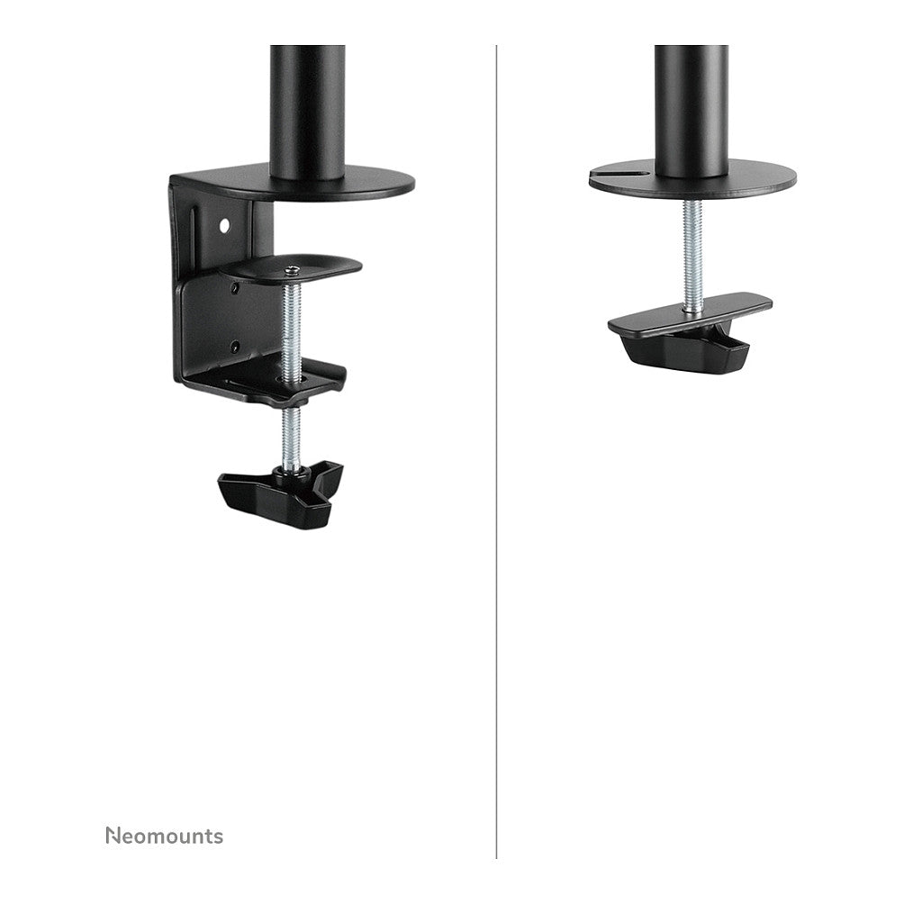 Neomounts Tischhalterung für 2 LCD-Display (10"-27") vollbeweglich - Schwarz