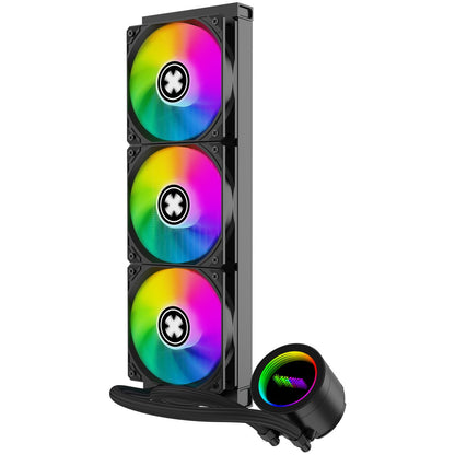 K Cooler Wasserkühlung Xilence LiQuRizer 360mm LQ360PRO ARGB Black