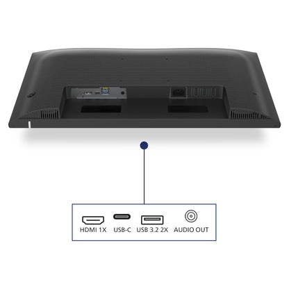 60,5cm/24" (1920x1080) Philips 24E1N1300AE 16:9 FHD IPS 1ms 100Hz HDMI USB-C Speaker Black