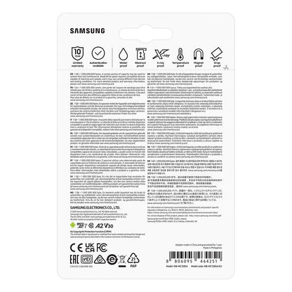 CARD 128GB Samsung EVO PLUS microsdxc UHS-I U3 inkl. SD Adapter