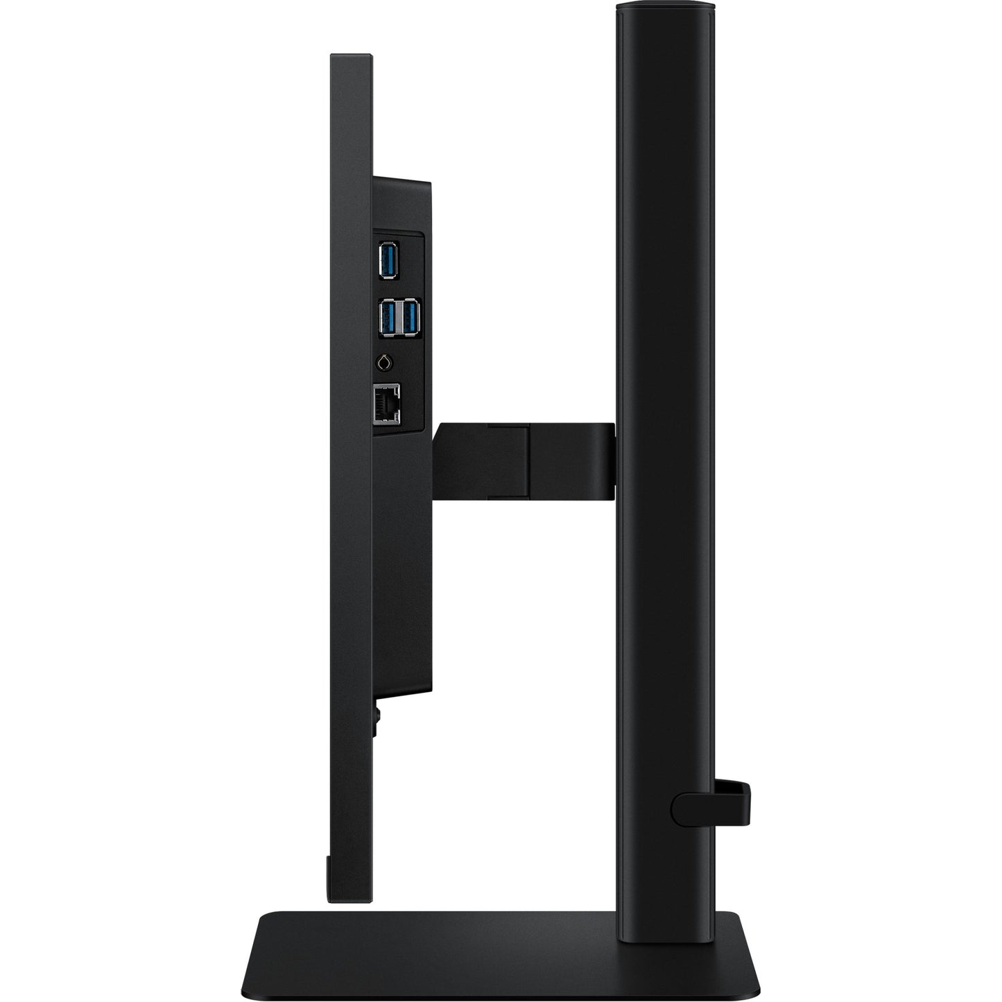 61cm/24" (2560x1440) Samsung LS24D600UAUXEN 16:9 WQHD IPS 5ms 100Hz DP HDMI USB-C Pivot KVM Black