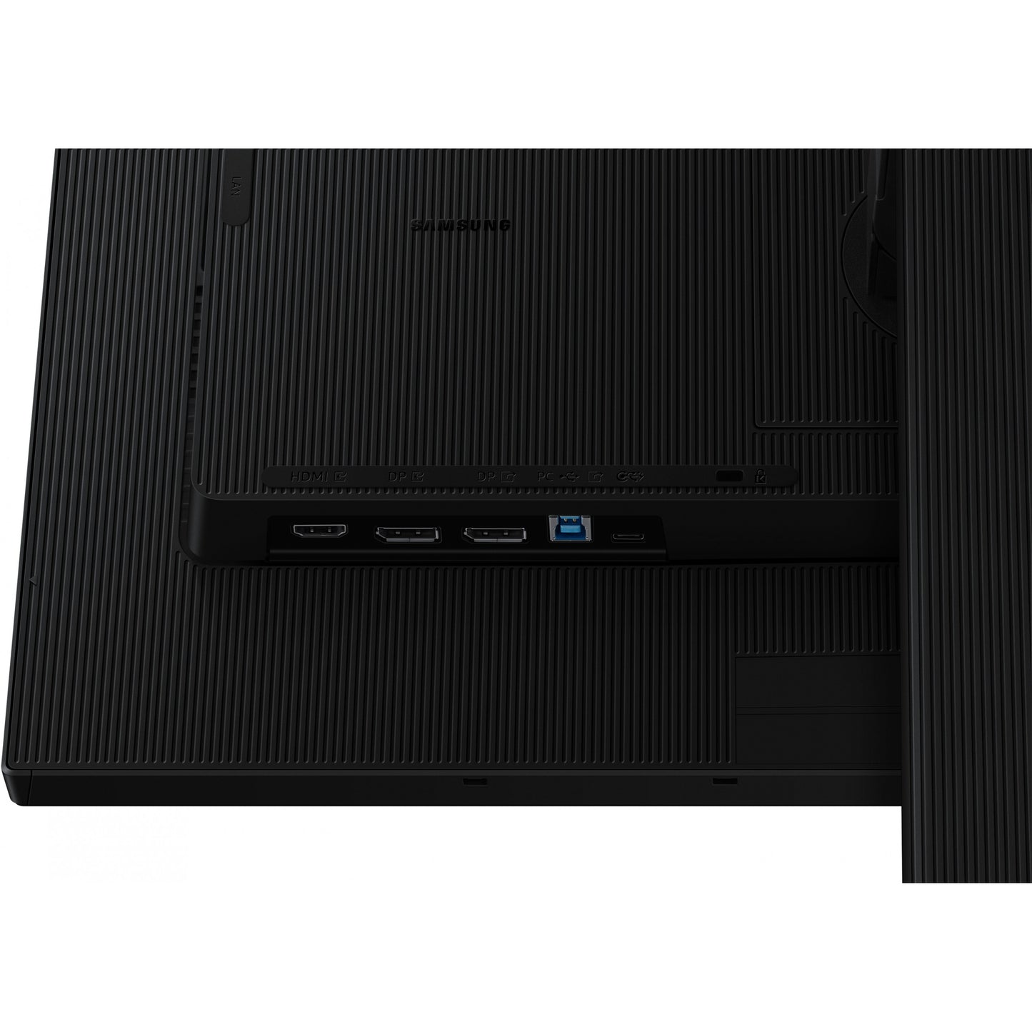 61cm/24" (2560x1440) Samsung LS24D600UAUXEN 16:9 WQHD IPS 5ms 100Hz DP HDMI USB-C Pivot KVM Black