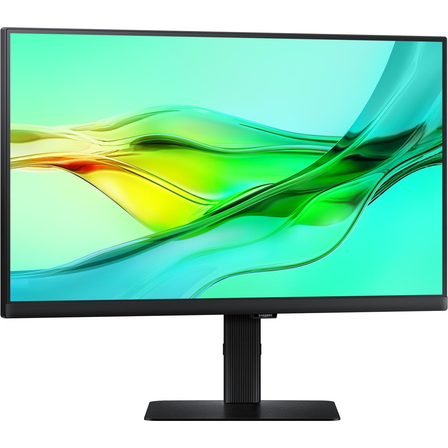 61cm/24" (2560x1440) Samsung LS24D600UAUXEN 16:9 WQHD IPS 5ms 100Hz DP HDMI USB-C Pivot KVM Black