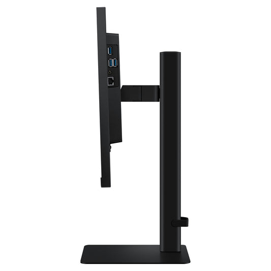 61cm/24" (2560x1440) Samsung LS24D600UAUXEN 16:9 WQHD IPS 5ms 100Hz DP HDMI USB-C Pivot KVM Black