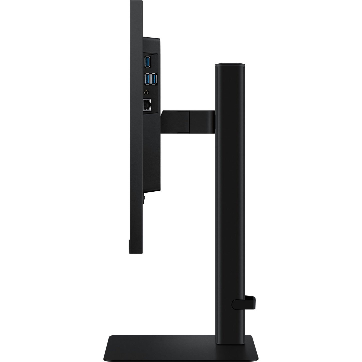 61cm/24" (2560x1440) Samsung LS24D600UAUXEN 16:9 WQHD IPS 5ms 100Hz DP HDMI USB-C Pivot KVM Black