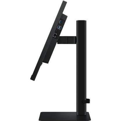 61cm/24" (2560x1440) Samsung LS24D600UAUXEN 16:9 WQHD IPS 5ms 100Hz DP HDMI USB-C Pivot KVM Black