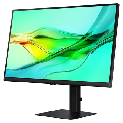68cm/27" (2560x1440) Samsung LS27D600UAUXEN 16:9 WQHD IPS 5ms 100Hz DP HDMI USB-C Pivot KVM Black