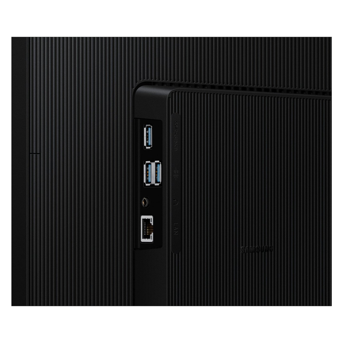 68cm/27" (3840x2160) Samsung LS27D800UAUXEN 16:9 4K UHD IPS 5ms 60Hz DP HDMI USB-C Pivot KVM Black