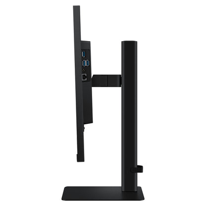 68cm/27" (3840x2160) Samsung LS27D800UAUXEN 16:9 4K UHD IPS 5ms 60Hz DP HDMI USB-C Pivot KVM Black
