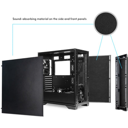 Midi Chieftec APEX Series GA-01B-Q-OP