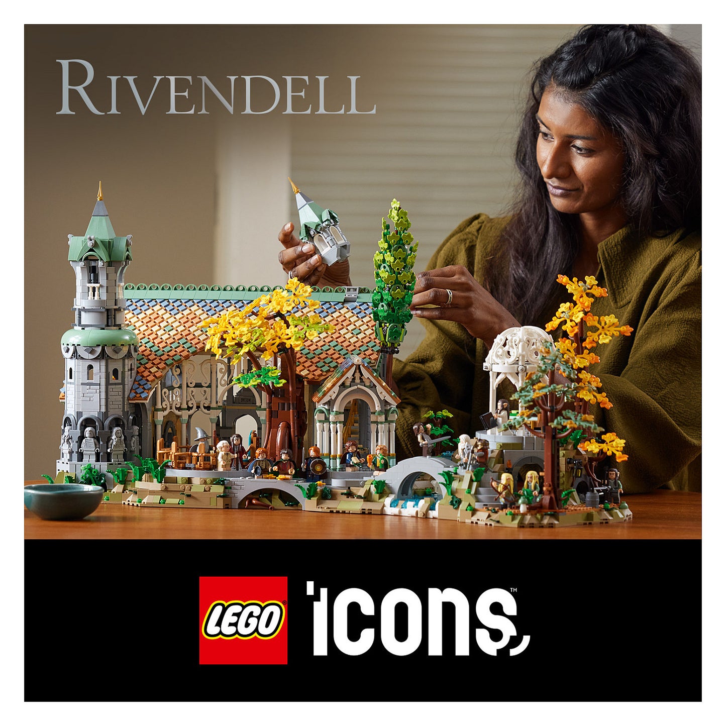 LEGO Icons Herr der Ringe Bruchtal 10316