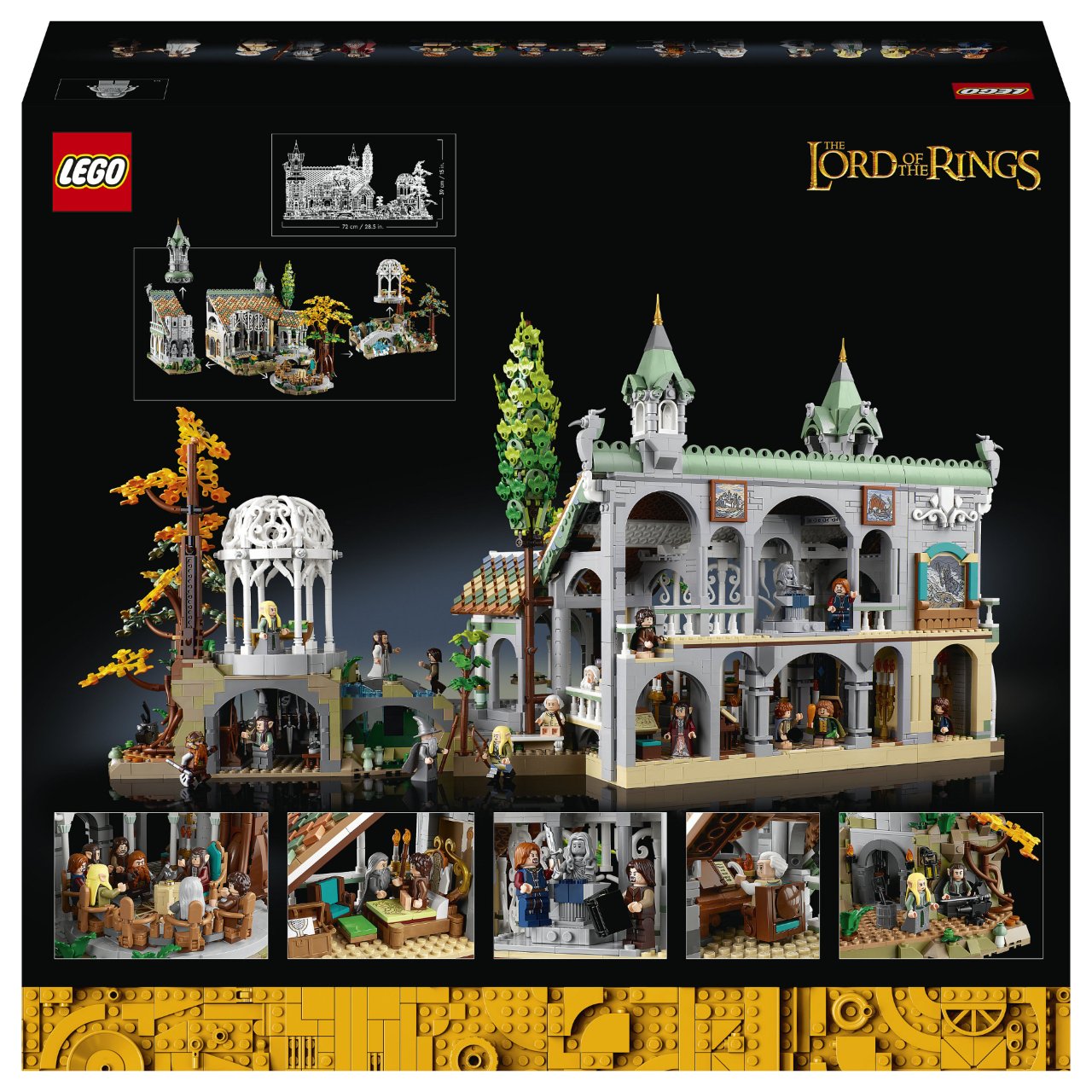 LEGO Icons Herr der Ringe Bruchtal 10316