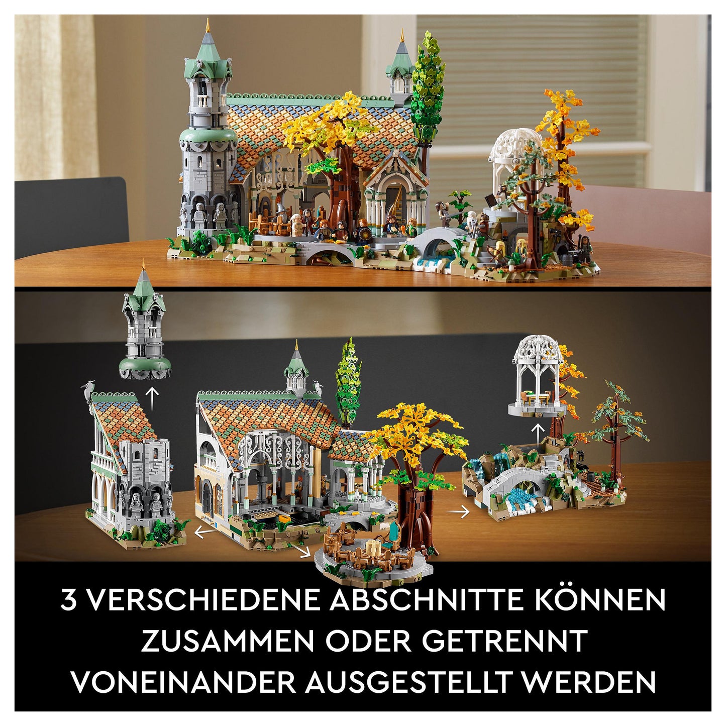 LEGO Icons Herr der Ringe Bruchtal 10316