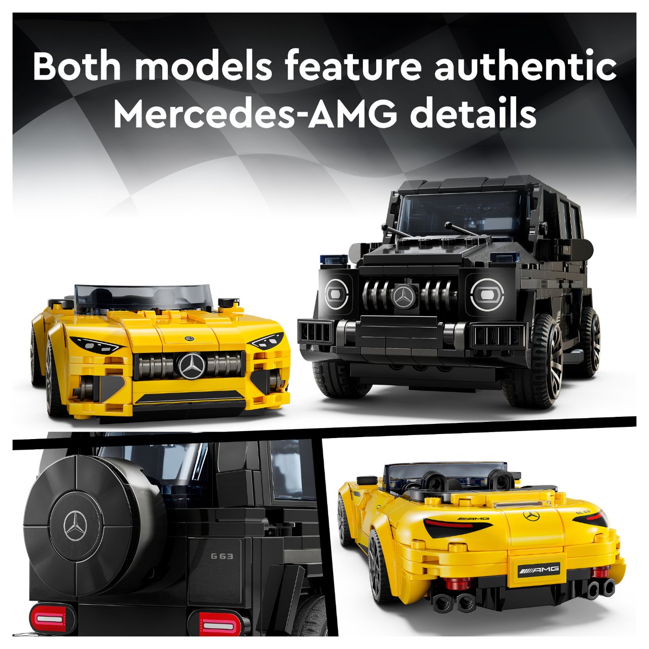 LEGO Speed Champions Mercedes-AMG G 63 & Mercedes-AMG SL 63 76924