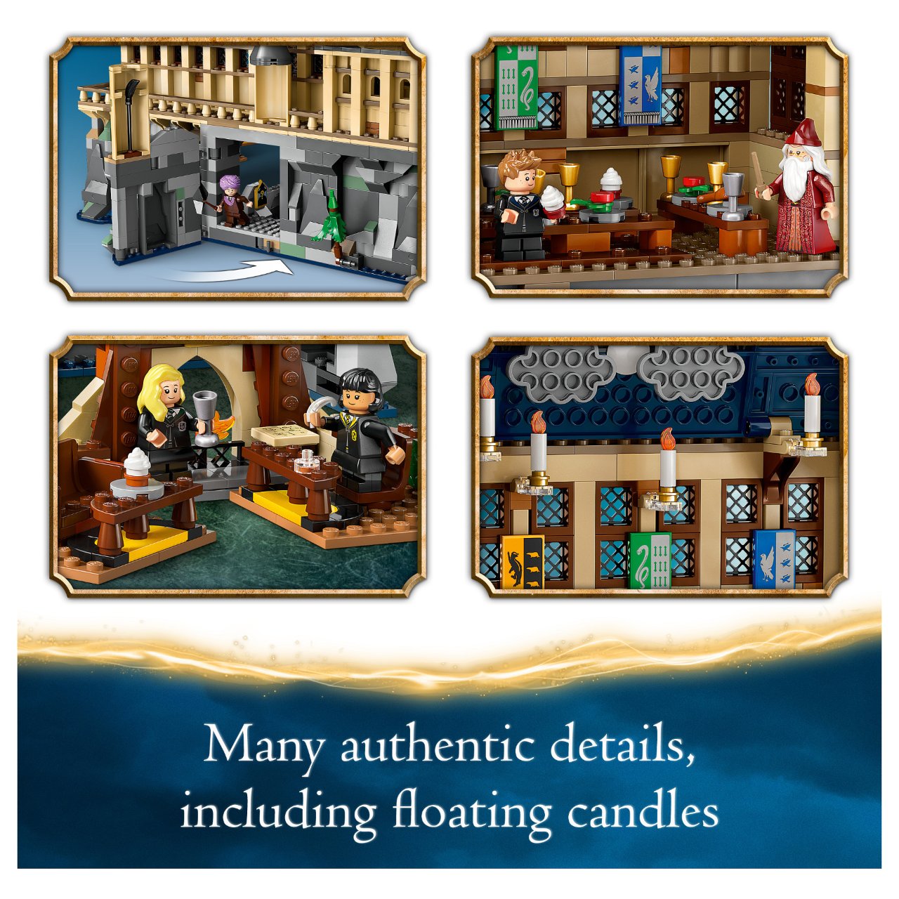 LEGO Harry Potter Schloss Hogwarts: Die Große Halle 76435