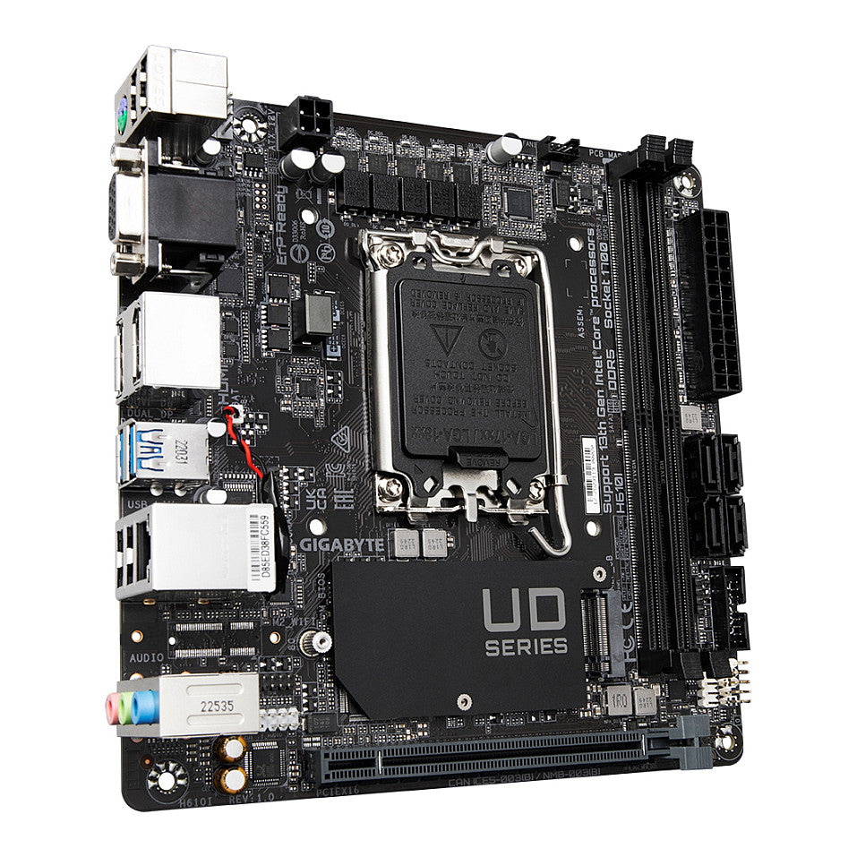 1700 Gigabyte H610I Mini-ITX