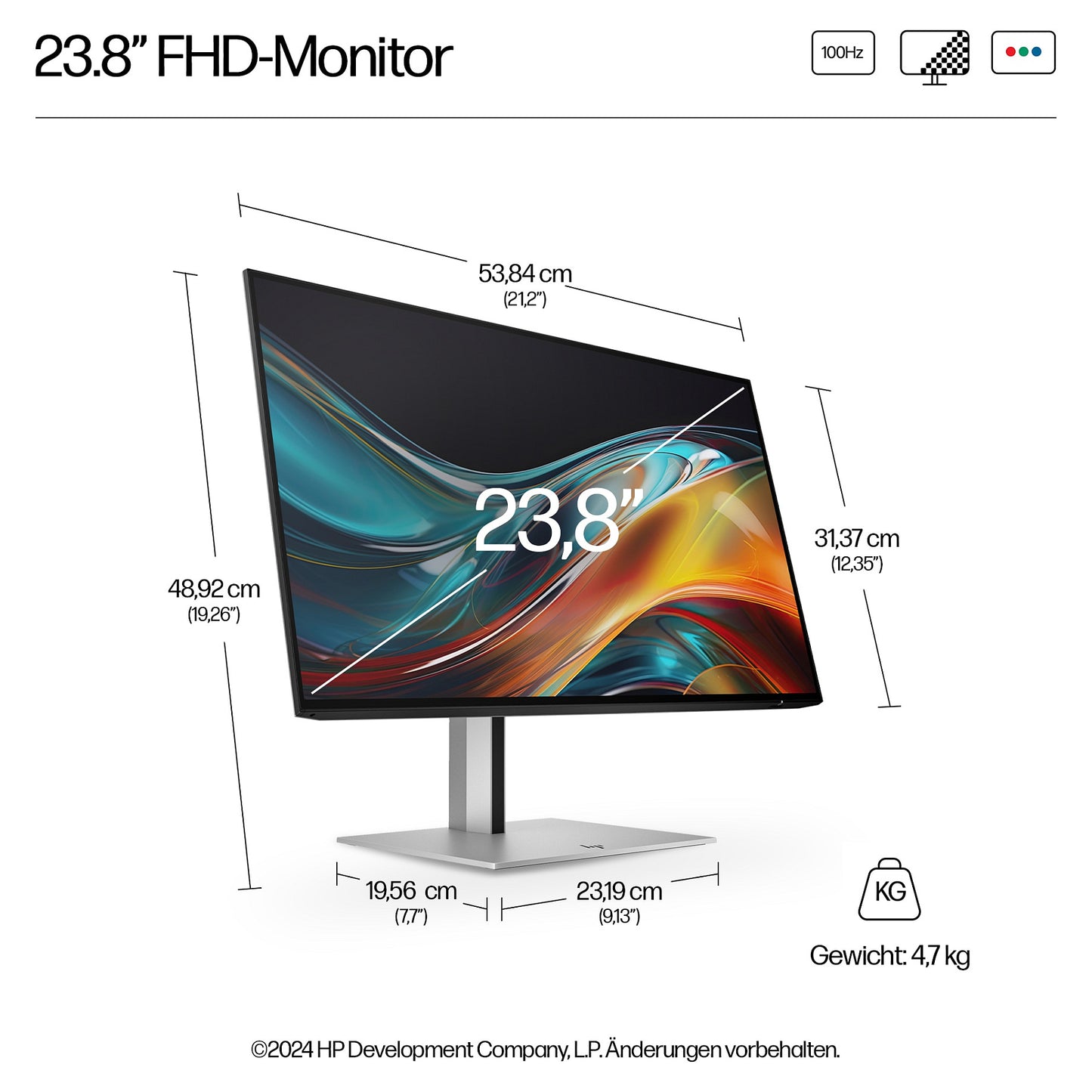HP S7 PRO 724PF 23.8 ZOLL 16:9