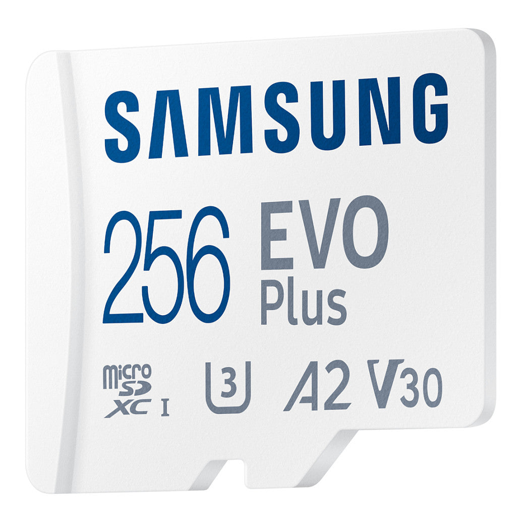 CARD 256GB Samsung Evo Plus microsdxc UHS-I U3 inkl. SD Adapter