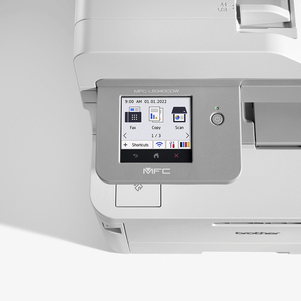 FL Brother MFC-L8340CDW Farb-LED-Multifunktionsgerät WLAN Duplex ADF