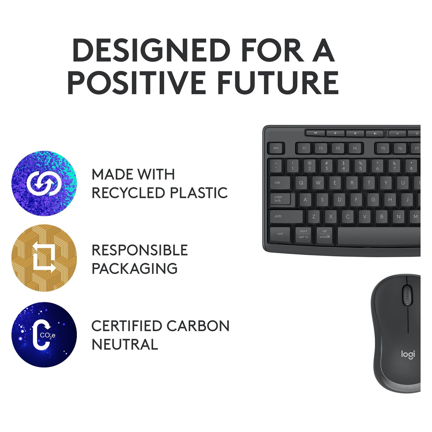 Logitech MK370 Advanced Wireless Combo Black QWERTZ DE