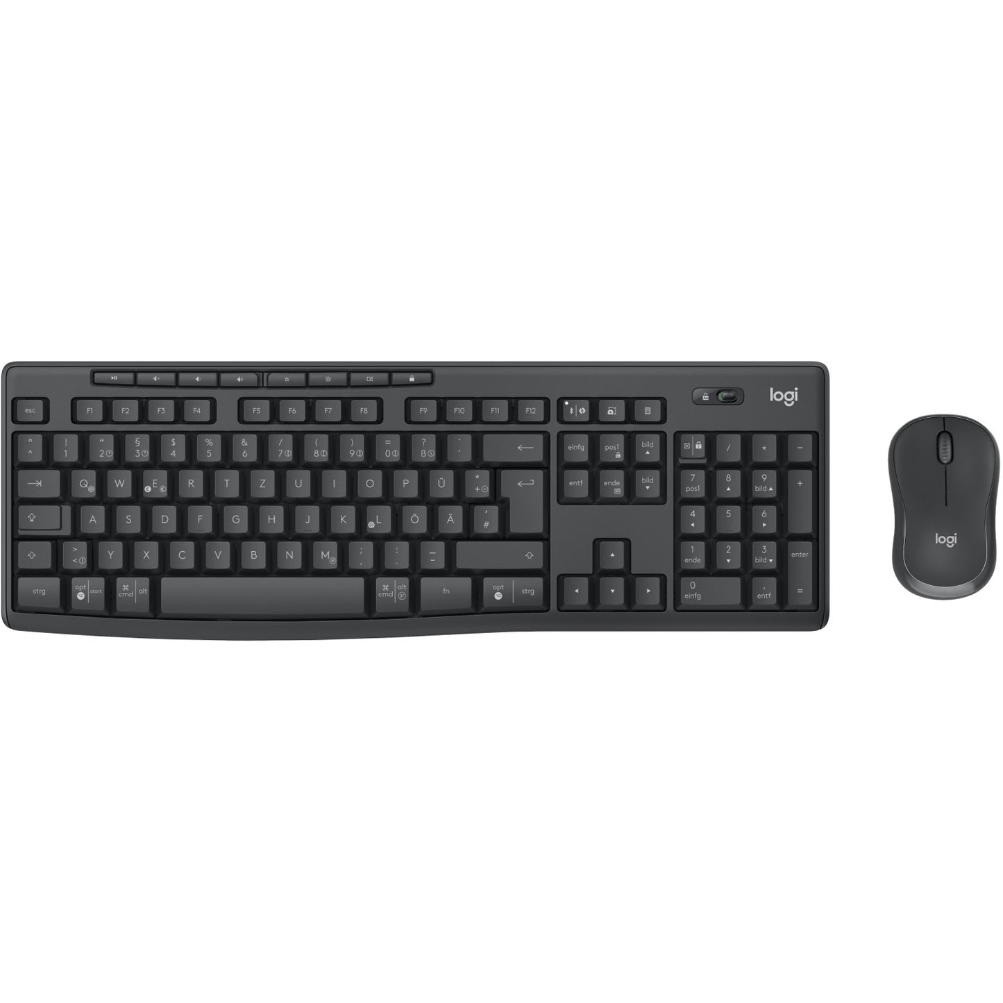 Logitech MK370 Advanced wireless combo black QWERTZ DE