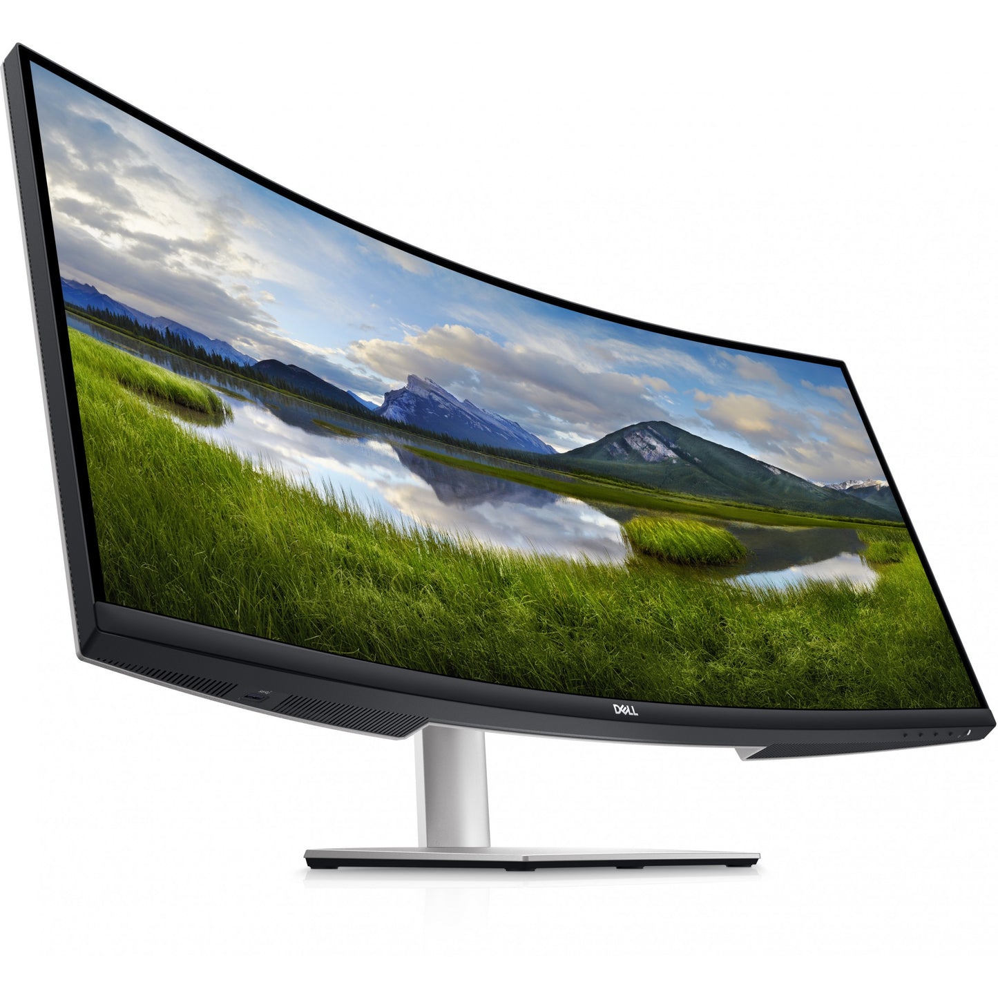 86.42cm/34" (34401440) Dell S3423DWC 21:9 WQHD VA 4ms 100Hz 2xHDMI DP USB-C Silver/Black