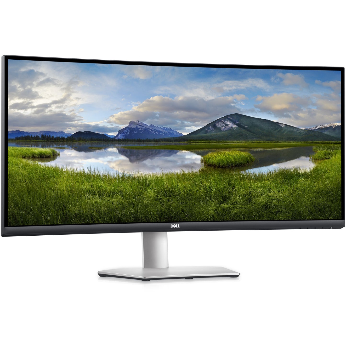 86.42cm/34" (34401440) Dell S3423DWC 21:9 WQHD VA 4ms 100Hz 2xHDMI DP USB-C Silver/Black
