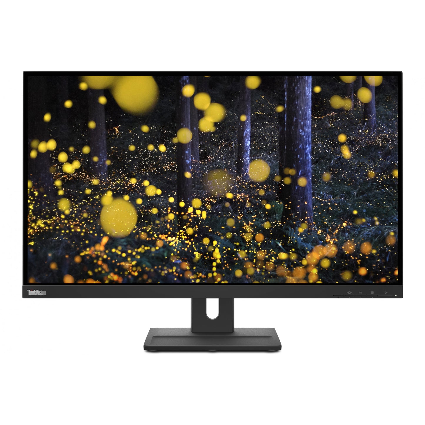 69cm/27" (2560x1440) Lenovo ThinkVision E27q-20 16:9 QHD IPS 4ms 75Hz HDMI DP Speaker Black